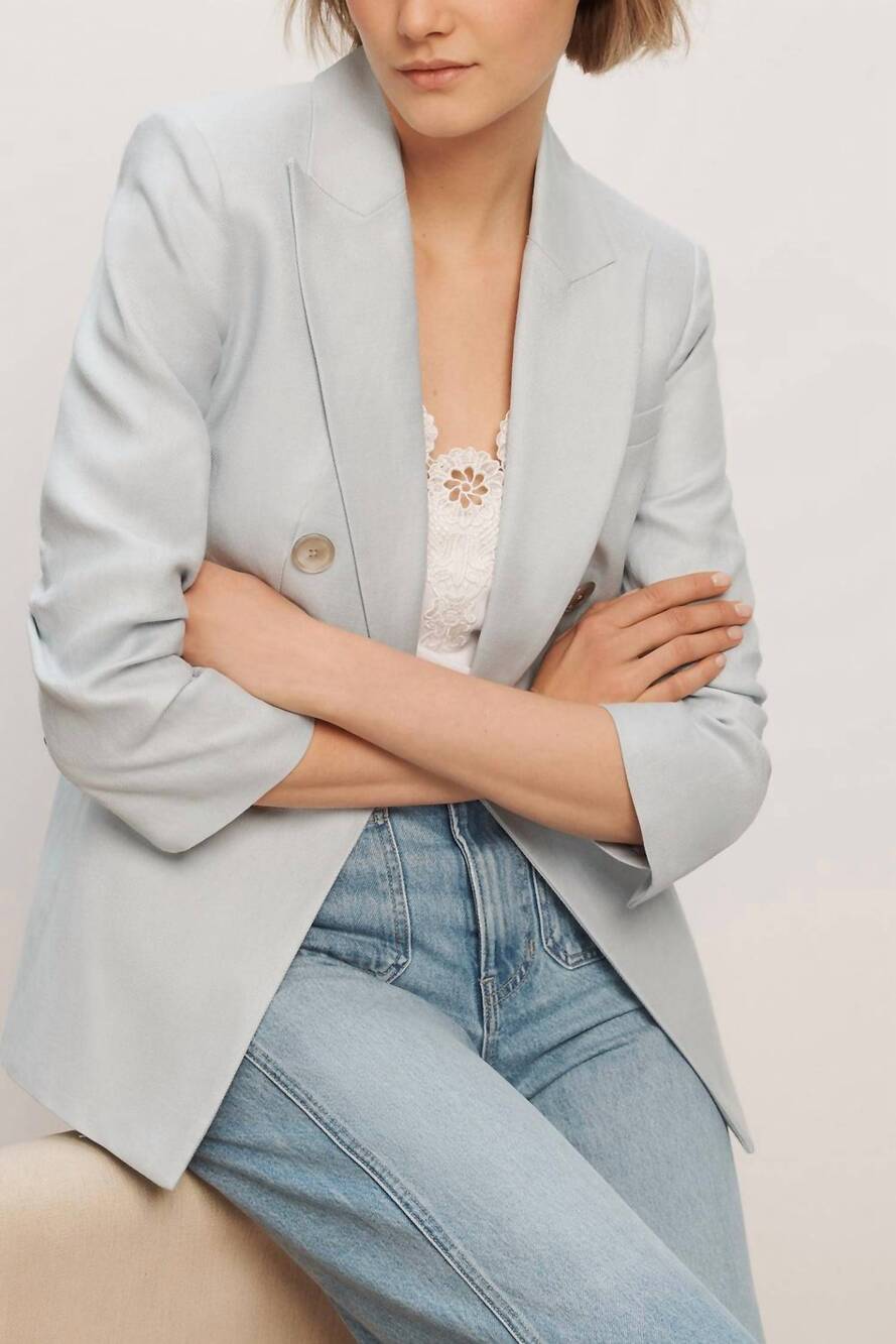 NEW VERONICA BEARD tomi dickey jacket in river mist